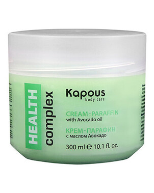 Крем-парафин «HEALTH complex» с маслом Авокадо Kapous, 300 мл